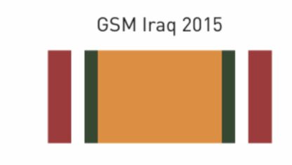 Vinyl Ribbon Sticker -GSM Iraq 2015