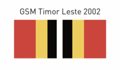 Vinyl Ribbon Sticker-East Timor GSM 2002