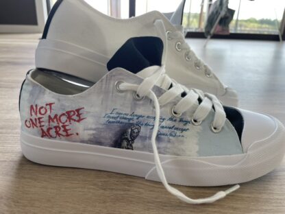 Not One More Acre Custom shoes