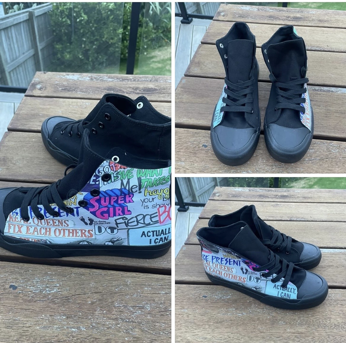 Super Girl Canvas Boots